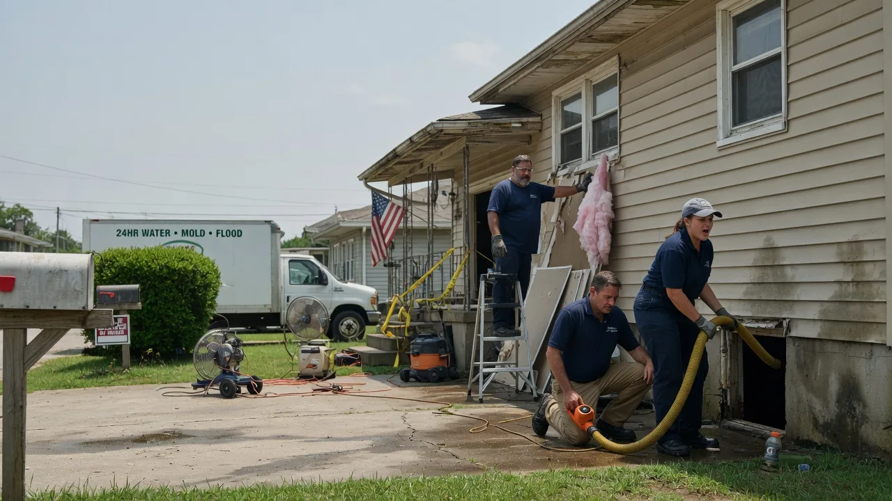 Water Damage Repair in Keisterville, PA near me